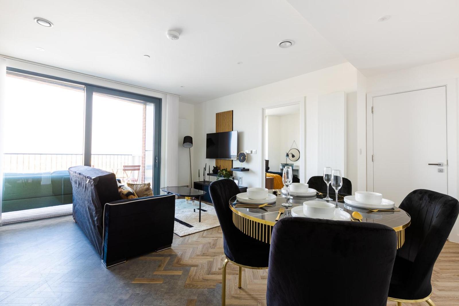 Luxury Apt Near Canary Wharf With Stunning Views London Bagian luar foto